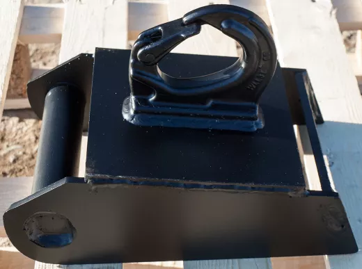 Anschweißrahmen, Baggeraufnahme mit Lasthaken 3t MS01, MS03, MS08