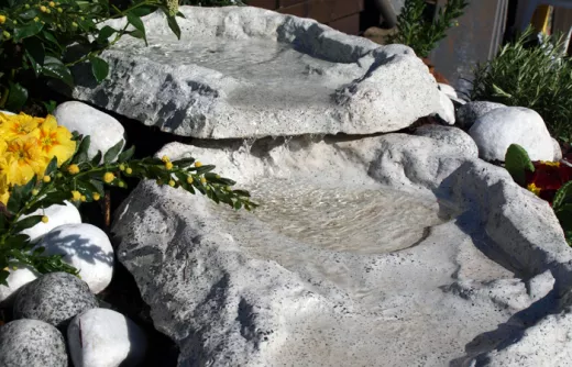 Bachlaufschale, Bachlauf, Wasserspiel, Wassertreppe, Wasserkaskade Granit