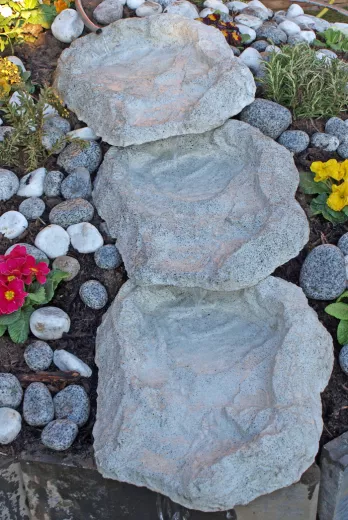 Bachlaufschale, Bachlauf, Wasserspiel, Wassertreppe, Wasserkaskade Granit