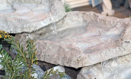 Bachlaufschale, Bachlauf, Wasserspiel, Wasserfall Hawaii