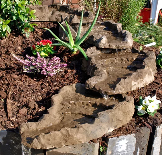 Bachlauf, Bachlaufschale, Wasserfall, Wasserkaskade Green River