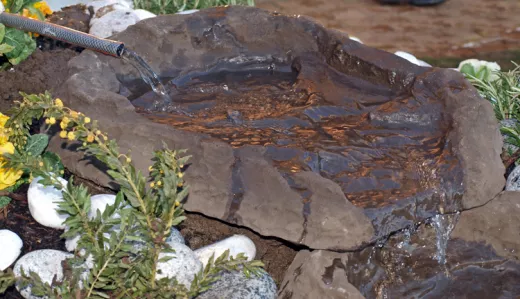 Bachlaufschale, Bachlauf, Wasserkaskade, Wassertreppe Deep 3teilig