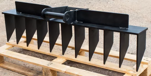 Roderechen, Baggerharke, Wurzelrechen, MS01, MS03 60-210cm wählbar Roderechen, Baggerharke, Wurzelrechen, MS01, MS03 60-210cm wählbar