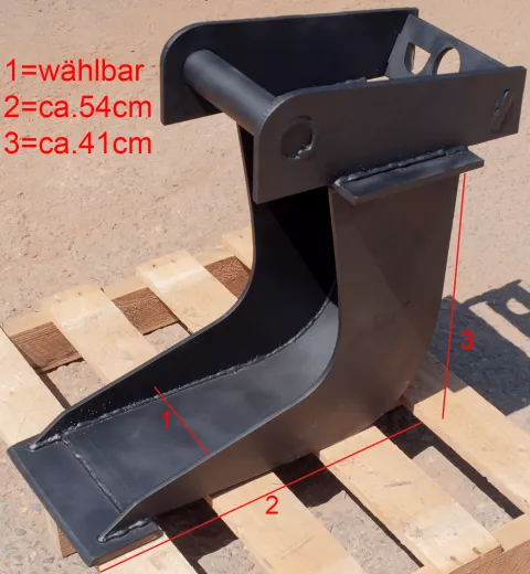 Drainagelöffel MS03 für Bagger, Tiefenlöffel, Kabellöffel