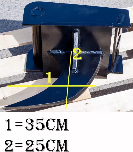 Reißzahn, Wurzelzahn, Rodezahn für Bagger 20mm MS01 Größen wählbar