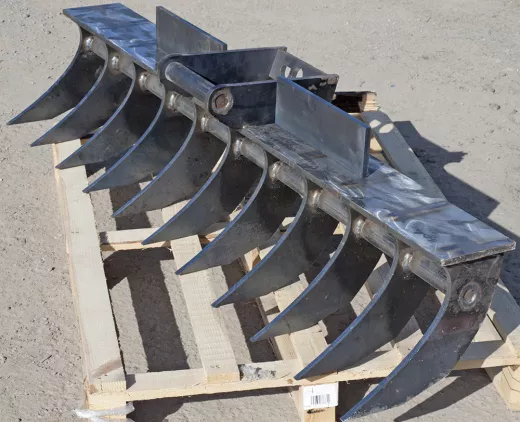 Roderechen, Wurzelrechen, Baggerharke in verschiedenen Größen 30-150cm