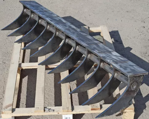 Roderechen, Wurzelrechen, Baggerharke in verschiedenen Größen 30-150cm