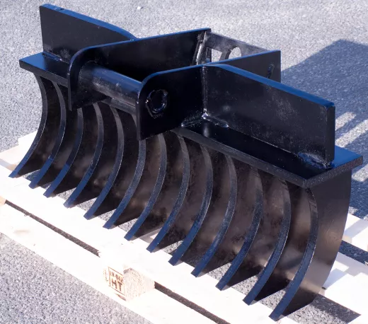 Roderechen, Baggerrechen, 20mm Stahl, Wurzelrechen, Baggerharke wählbar 60-210cm