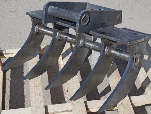 Roderechen, Wurzelrechen, Baggerharke in verschiedenen Größen 30-150cm