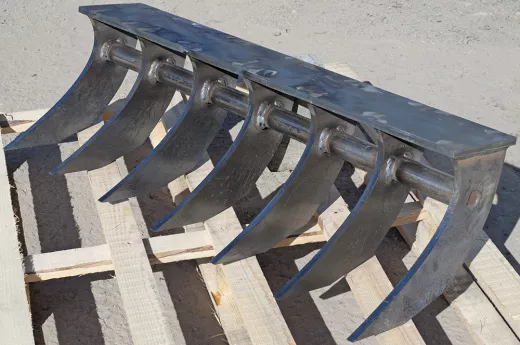 Roderechen, Wurzelrechen, Baggerharke in verschiedenen Größen 30-150cm