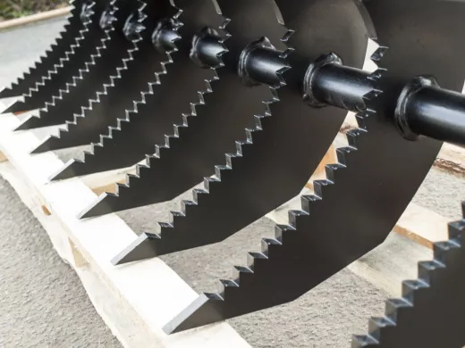 Roderechen, Wurzelrechen, Baggerharke mit Zacken Größen wählbar 30-150cm