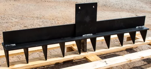 Roderechen, Baggerharke, Wurzelrechen 100cm Universalaufnahme für Mikrobagger Roderechen, Baggerharke, Wurzelrechen 100cm Universalaufnahme für Mikrobagger