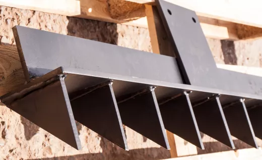 Roderechen, Baggerharke, Wurzelrechen 100cm Universalaufnahme für Mikrobagger