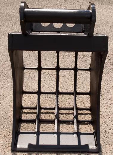 Sieblöffel, Siebschaufel, Baggerschaufel, Baggerlöffel, 20-180cm MS01