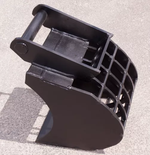 Sieblöffel, Siebschaufel, Baggerschaufel, Baggerlöffel, 20-180cm MS03