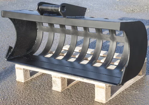 Siebschaufel, Sieblöffel, Baggerlöffel, Baggerschaufel Größen wählbar 50-100cm