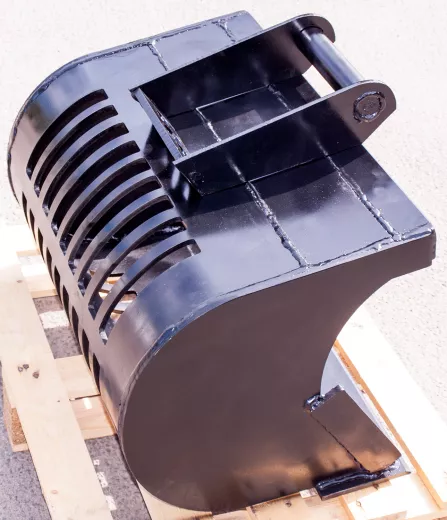 Sieblöffel, Siebschaufel, Sortierlöffel für Bagger 60-200cm wählbar MS08