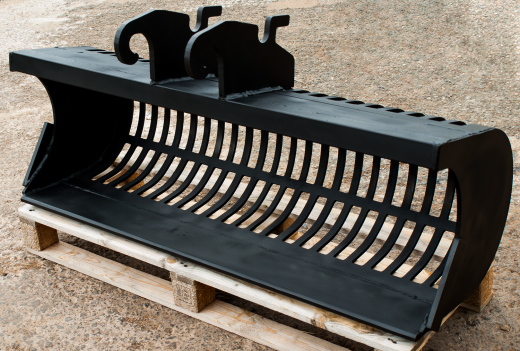 Sieblöffel, Siebschaufel, Sortierlöffel für Bagger 60-200cm wählbar CW05 Sieblöffel, Siebschaufel, Sortierlöffel für Bagger 60-200cm wählbar CW05