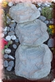 Bachlauf, Wasserspiel 3 teilig Granit