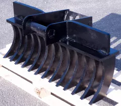 Roderechen, Baggerrechen, 20mm Stahl, Wurzelrechen, Baggerharke wählbar 60-210cm