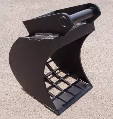 Sieblöffel, Siebschaufel, Baggerschaufel, Baggerlöffel, 20-180cm MS01