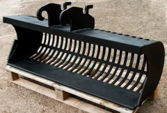 Sieblöffel, Siebschaufel, Sortierlöffel für Bagger 60-200cm wählbar CW05